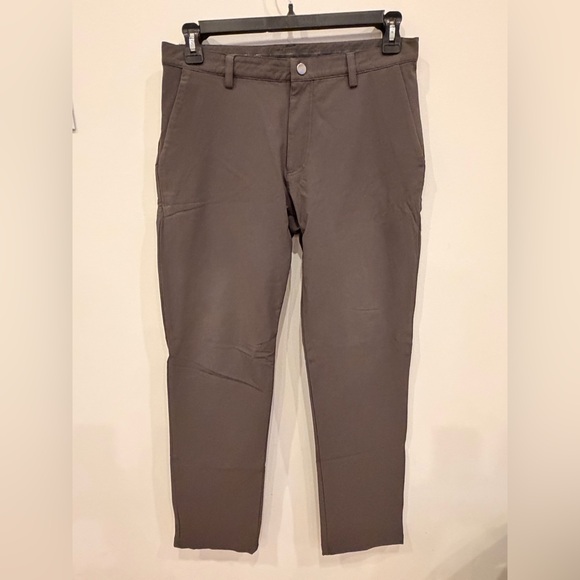 Ministry of Supply Men’s Black Performance Pants 32x33 Stretch Standard Fit